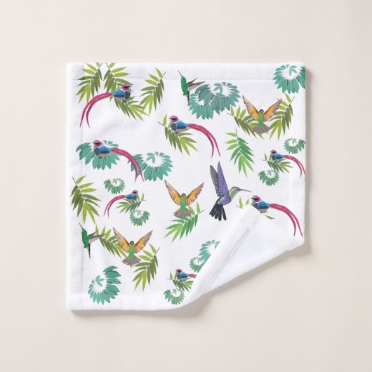 Oiseaux Ciel (Gant de toilette)