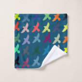 Oiseaux colorés (Gant de toilette)
