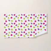 Oiseaux colorés (Serviette à main)