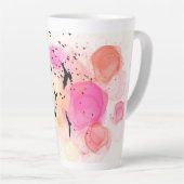 Oiseaux colorés Abstraits motif mug (Angle droit)