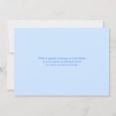 Oiseaux colorés Carte photo de Noël (Dos)