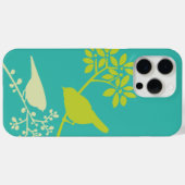 Oiseaux colorés coque iphone personnalisé (Verso (horizontal))