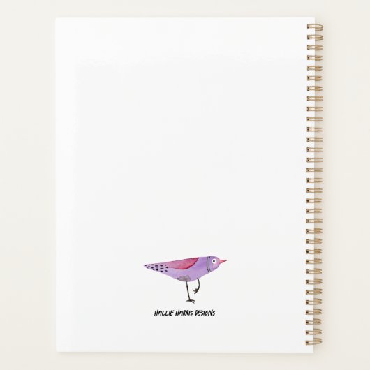 Oiseaux colorés empilés (Dos)