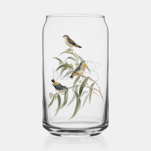 Oiseaux colorés sur une branche d'arbre (Recto)