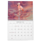 Oiseaux communs dans l'aquarelle Calendrier artist (Feb 2027)