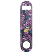 Oiseaux dans le jardin violet lilas (Devant)
