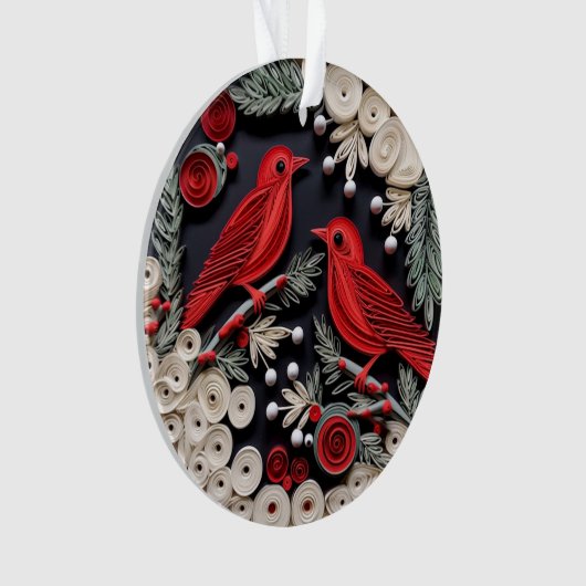 Oiseaux d'art en papier peint 3d (devant)