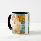 OISEAUX DE BONHEUR Chow Mug (Devant gauche)