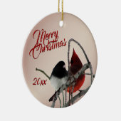 Oiseaux de Chanson Ornement de Noël (Droite)