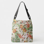 Oiseaux de colibri d'Audubon Sac fourre-tout flora (Devant)