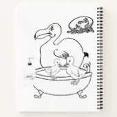 Oiseaux de coloration Carnet spirale (Dos)