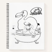 Oiseaux de coloration Carnet spirale (Devant)