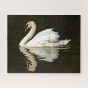 Oiseaux de cygne muet Animaux sauvages Puzzle