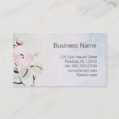 Oiseaux de détente - Cartes de visite (Dos)