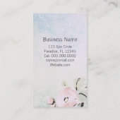Oiseaux de détente - Cartes de visite (Dos)