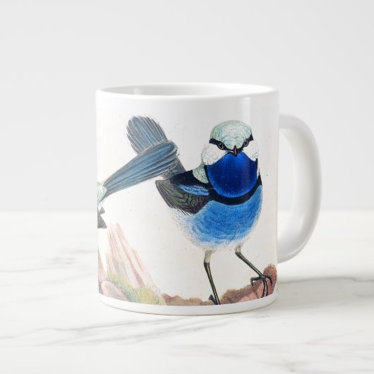 Oiseaux de la faune sauvage Jumbo Mug (Devant droit)