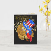 OISEAUX DE PEUR Cartes de voeux (Fleur jaune)