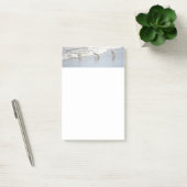 Oiseaux de plage dans les notes Post-it de surf (Bureau)