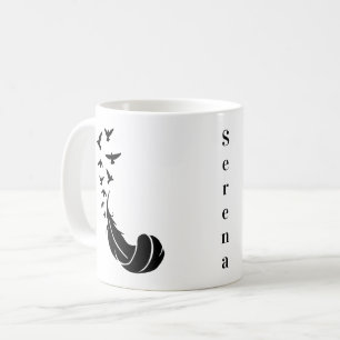 Oiseaux de plumes Nom de la nature Beverage Mug