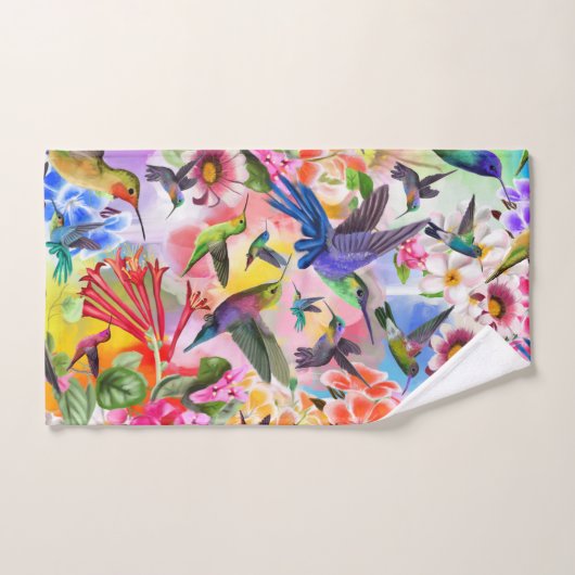 Oiseaux de ronflement (Serviette à main)