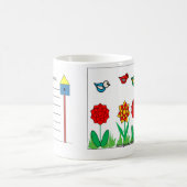 Oiseaux de Sip et de plan de tasse de café (Centre)