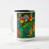 Oiseaux de tasse de paradis (Devant gauche)