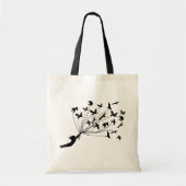 Oiseaux de vol sur le sac amical d'Eco de ficelles (Devant)