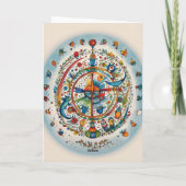 Oiseaux de Whimsical en Harmony carte blanche (Dos)