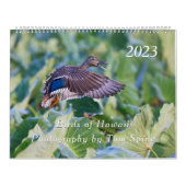 Oiseaux d'Hawaï - Calendrier 2023 (Protection)