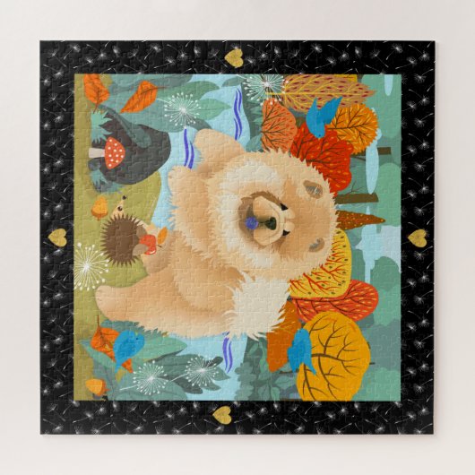 OISEAUX DU BONHEUR Chow puzzle (Horizontal)