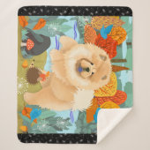 OISEAUX DU BONHEUR Chow sherpa couverture (Devant)