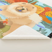 OISEAUX DU BONHEUR Chow sherpa couverture (3/4)