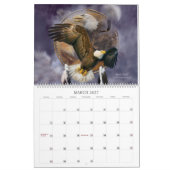 Oiseaux du calendrier 2012 d'art de proie (Mar 2027)
