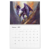 Oiseaux du calendrier 2014 d'art de proie (Feb 2027)