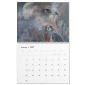 Oiseaux du calendrier 2014 d'art de proie (Jan 2027)