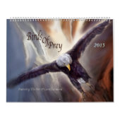Oiseaux du calendrier 2015 d'art de proie (Protection)