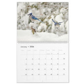 Oiseaux du calendrier de Northwoods (Jan 2026)