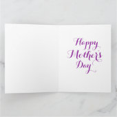 Oiseaux du Paradis dans Vase du Coeur sur carte bl (Intérieur)