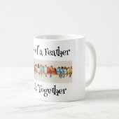 Oiseaux d'une tasse de café en plume (Devant droit)