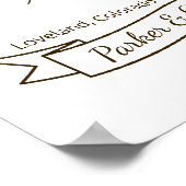 Oiseaux en Chêne Coeur Doigts Empreinte Livre d'or (Coin)