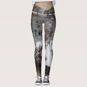 Oiseaux en Legging d'hiver