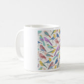 Oiseaux Ensemble Animaux Café Mug (Devant gauche)