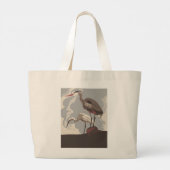 Oiseaux ensemble, Hérons Grand Sac fourre-tout (Dos)