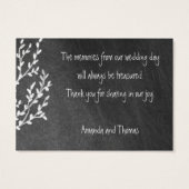 Oiseaux et arbres merci (Dos)