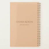 Oiseaux et carnet plante (Dos)