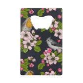 Oiseaux et fleurs en noir (Dos)