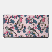 Oiseaux et fleurs roses (Recto)