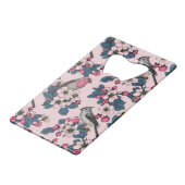 Oiseaux et fleurs roses (Devant Angle)
