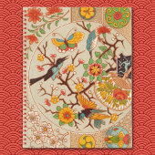 Oiseaux et papillons Carnet Spiral