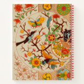 Oiseaux et papillons Carnet Spiral (Dos)